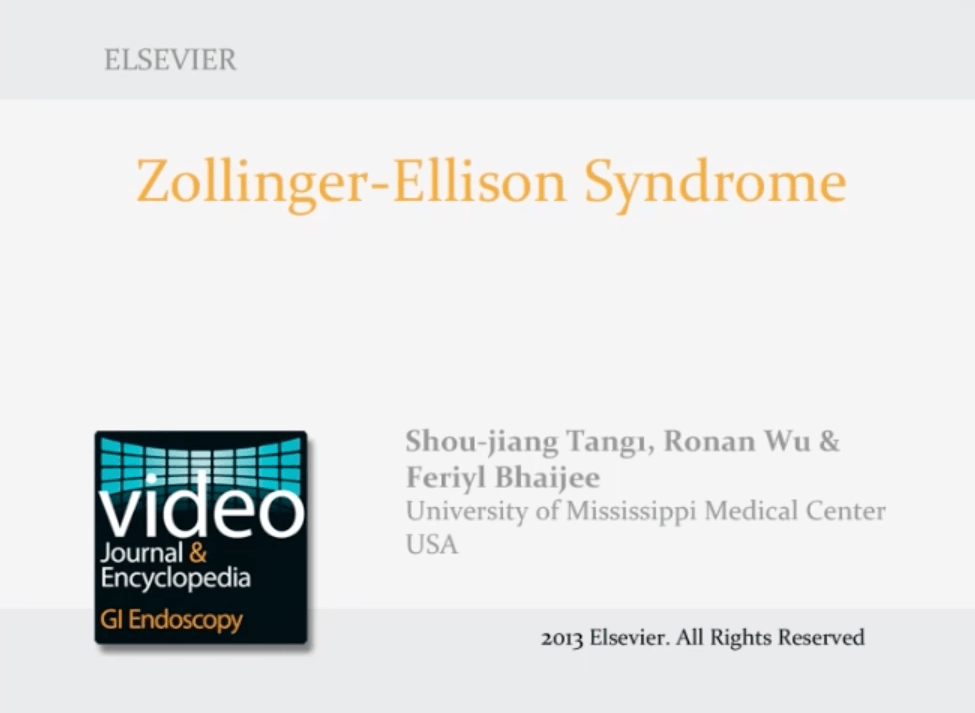 Zollinger-Elllison Syndrome video thumnail